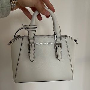 Michael Kors white bag